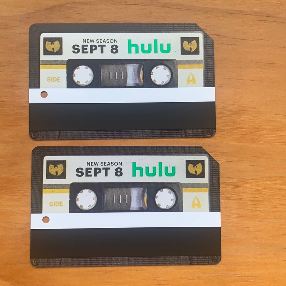 Mta nyc - Hulu's Wu-Tang Metrocards  -No Value Collectible Items Season 2